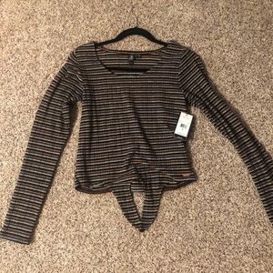 Striped long sleeve shift from Volcom
